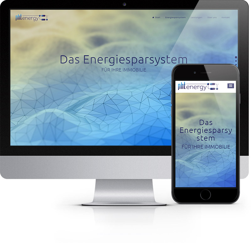 Webdesign-Referenz NHT Energy
