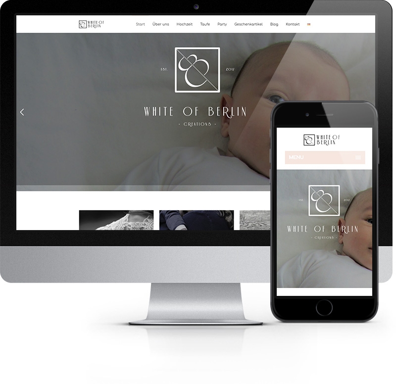 Webdesign-Referenz White of Berlin